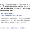 Lost dog cheetos story photo