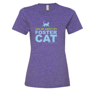 Ask Me About My Foster Cat t-shirt!